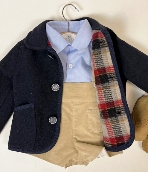 beige bermuda corduroy austrian coat