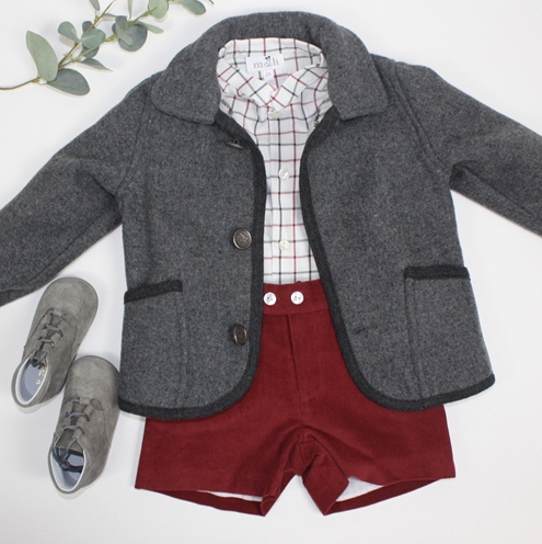 boy look austrian coat grey