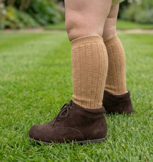 brown suede shoes
