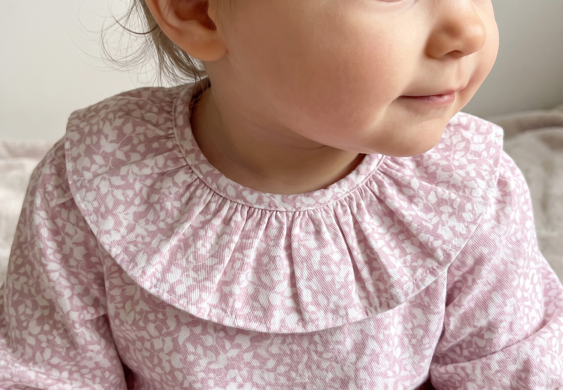 baby blouse pink