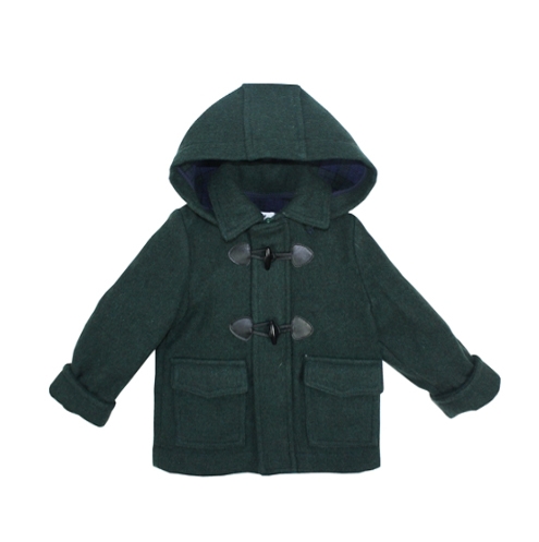 trenca verde capucha