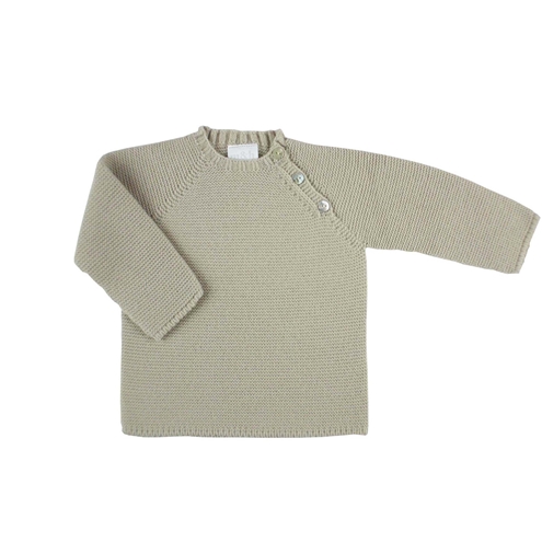 Buttons sweater thick knit