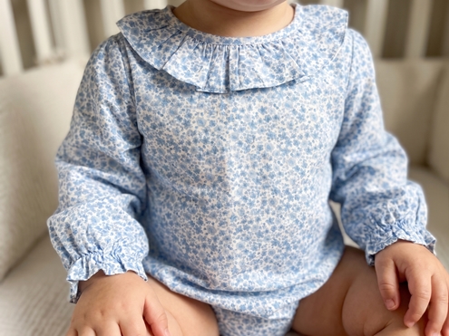body blouse blue