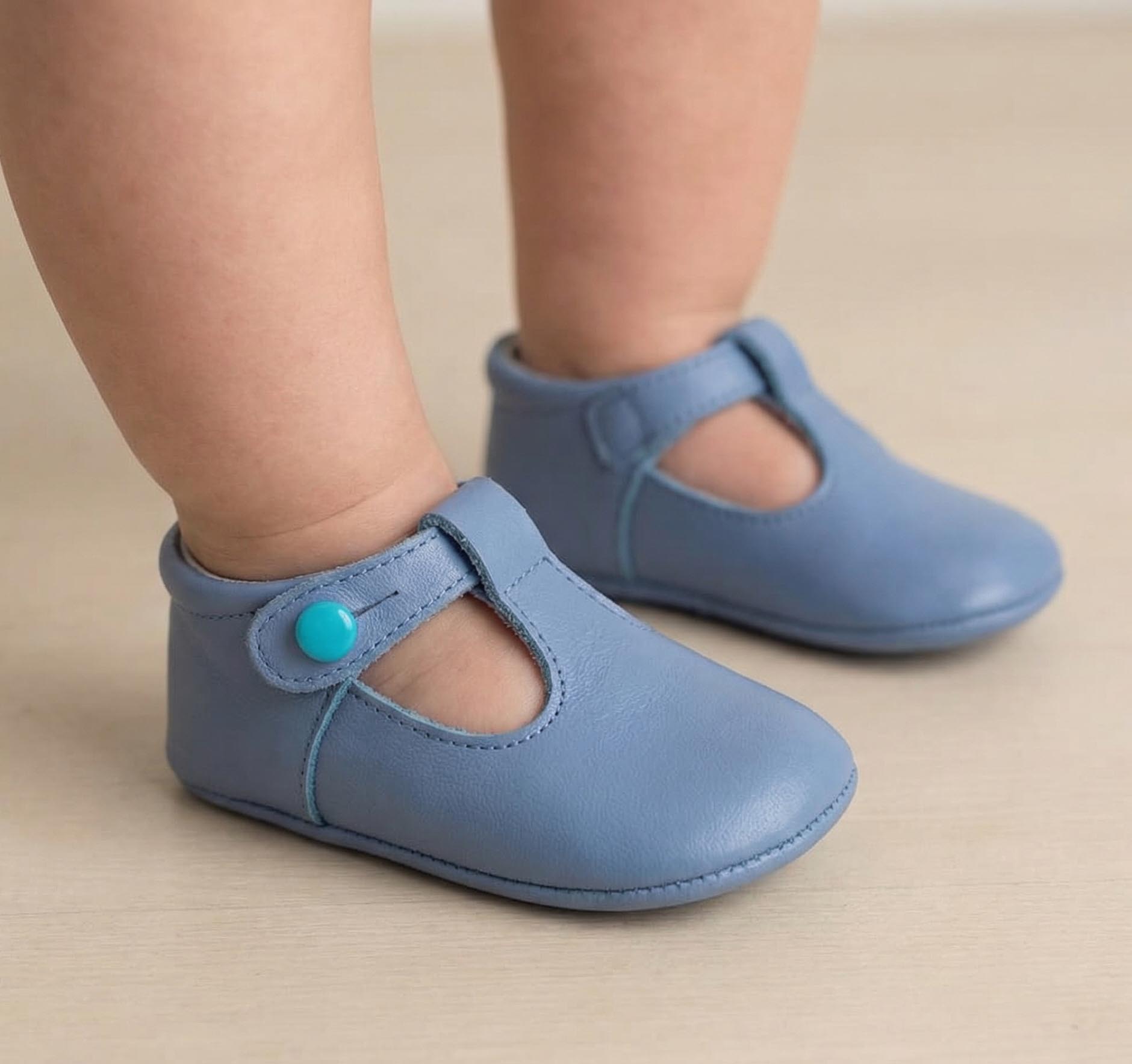 blue pram shoes