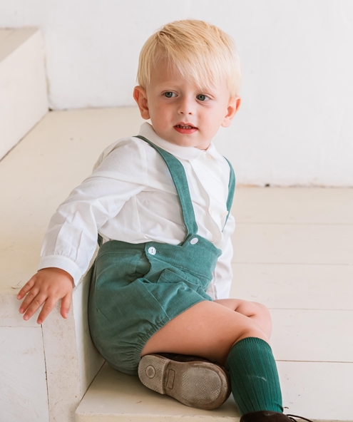 green bermuda braces