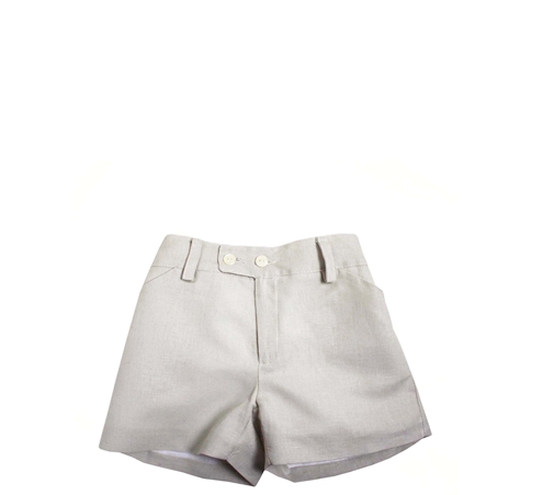 Bermuda gris perla lino