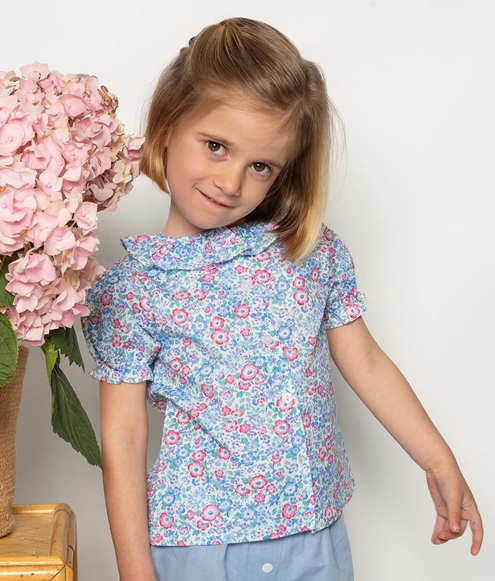 blusa amelia rosa