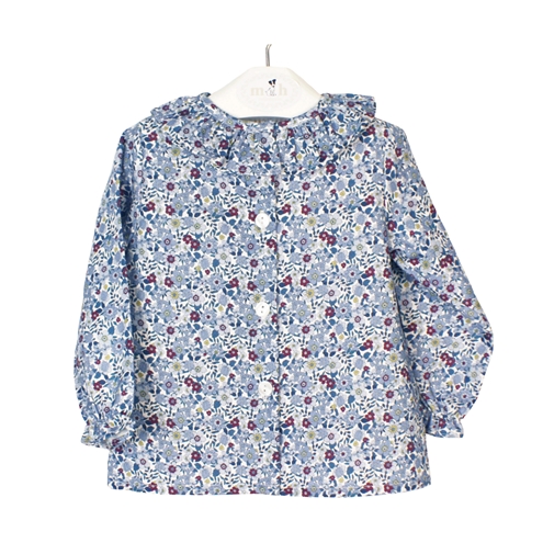 blue baby blouse