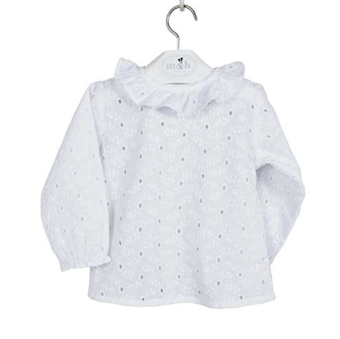 Blusa batista manga larga