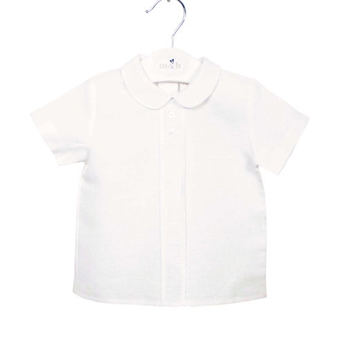 Blusa botones lino blanco