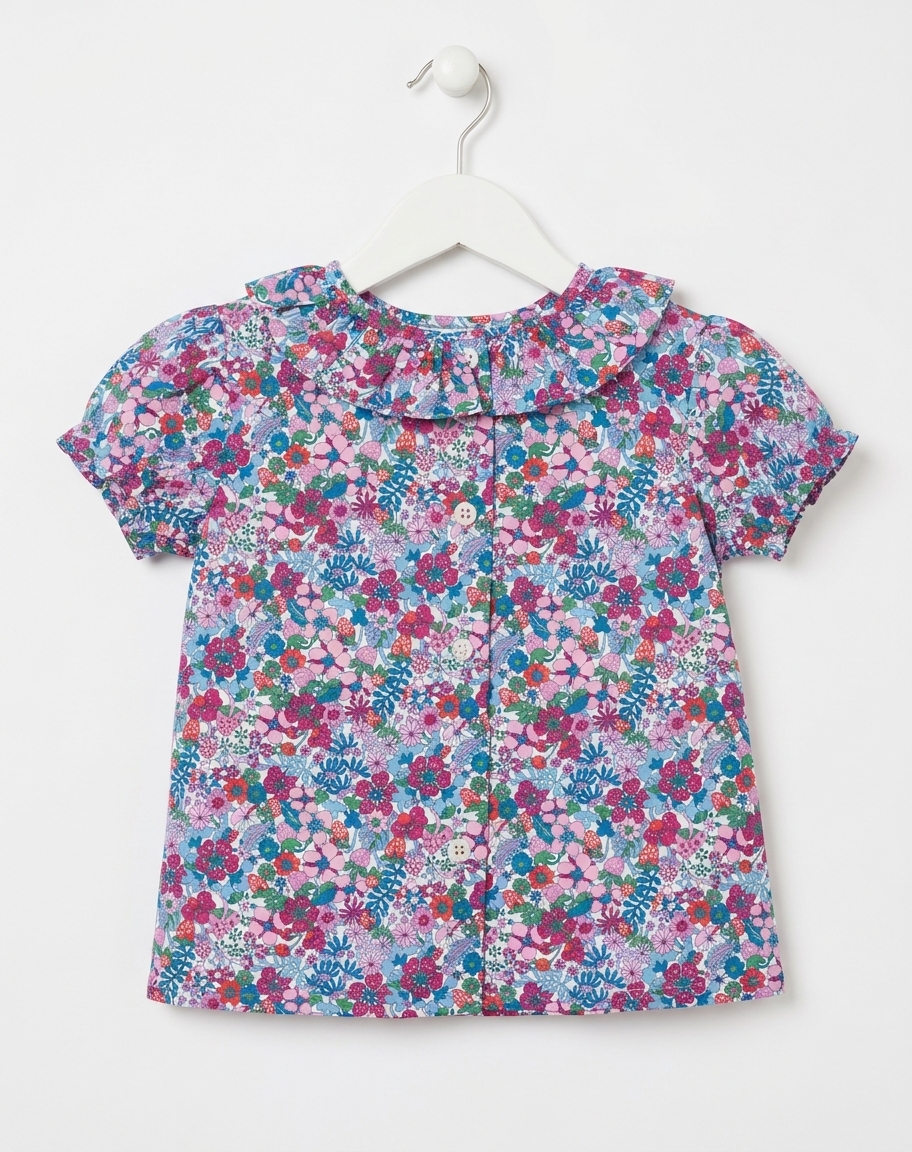 liberty baby blouse