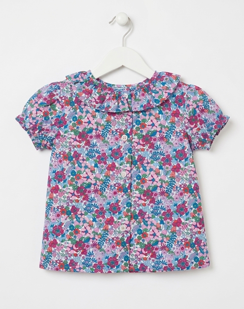 liberty baby blouse