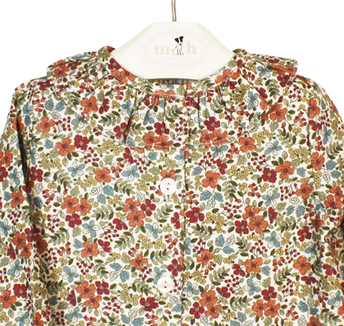 girl blouse fall print