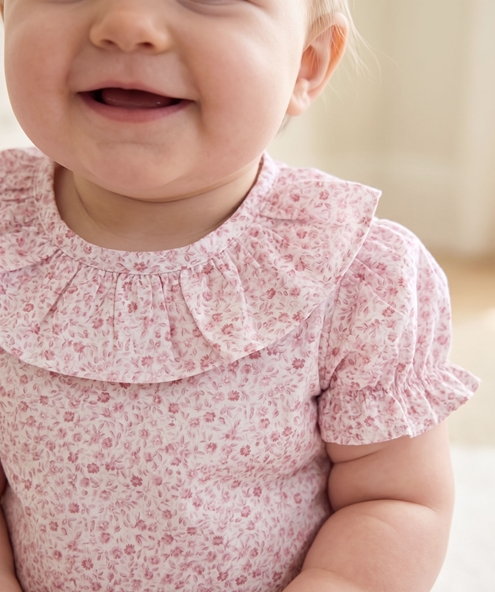 baby pink blouse