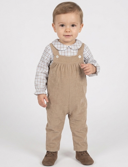 blouse body plaid blue sand