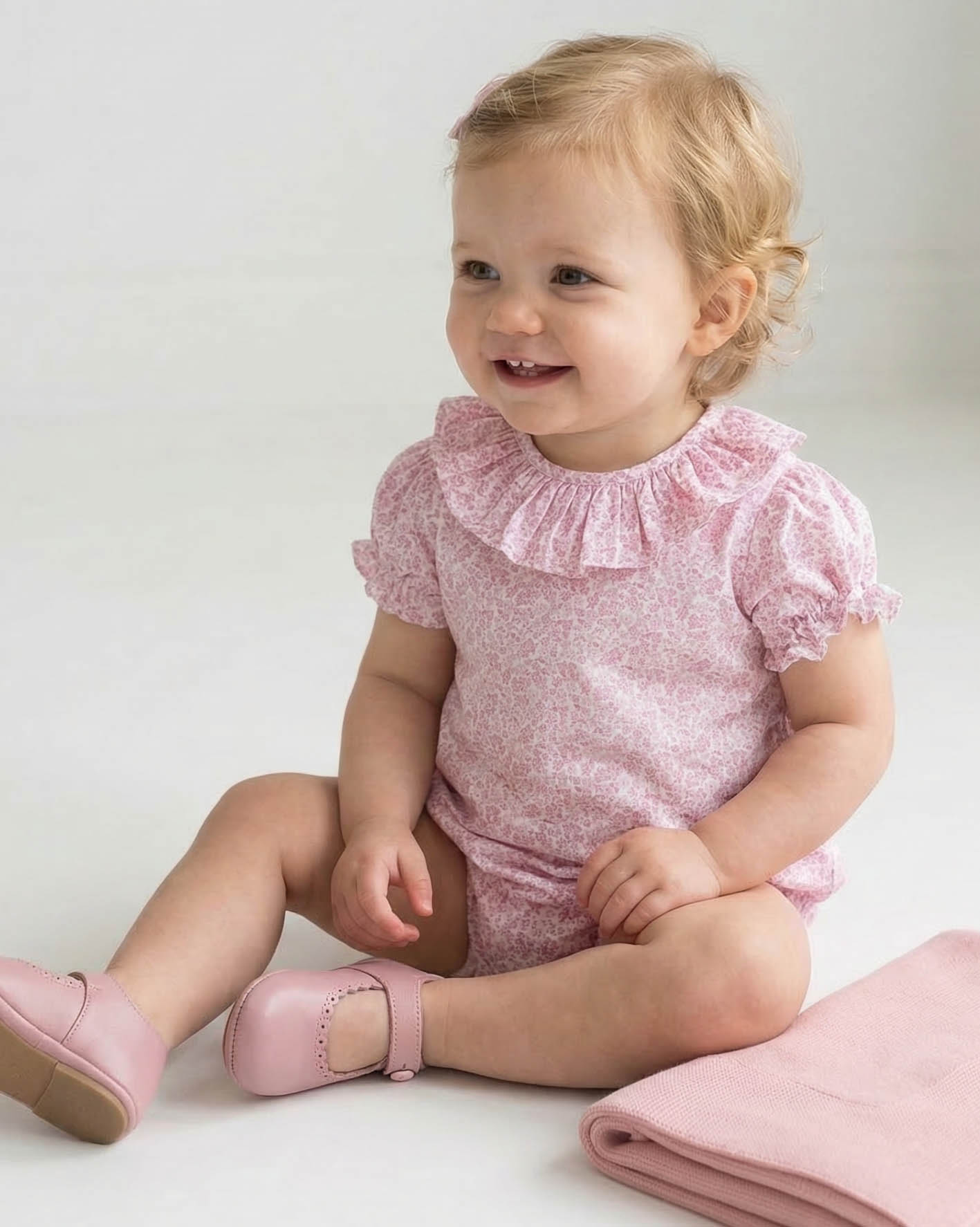 body blouse clover pink