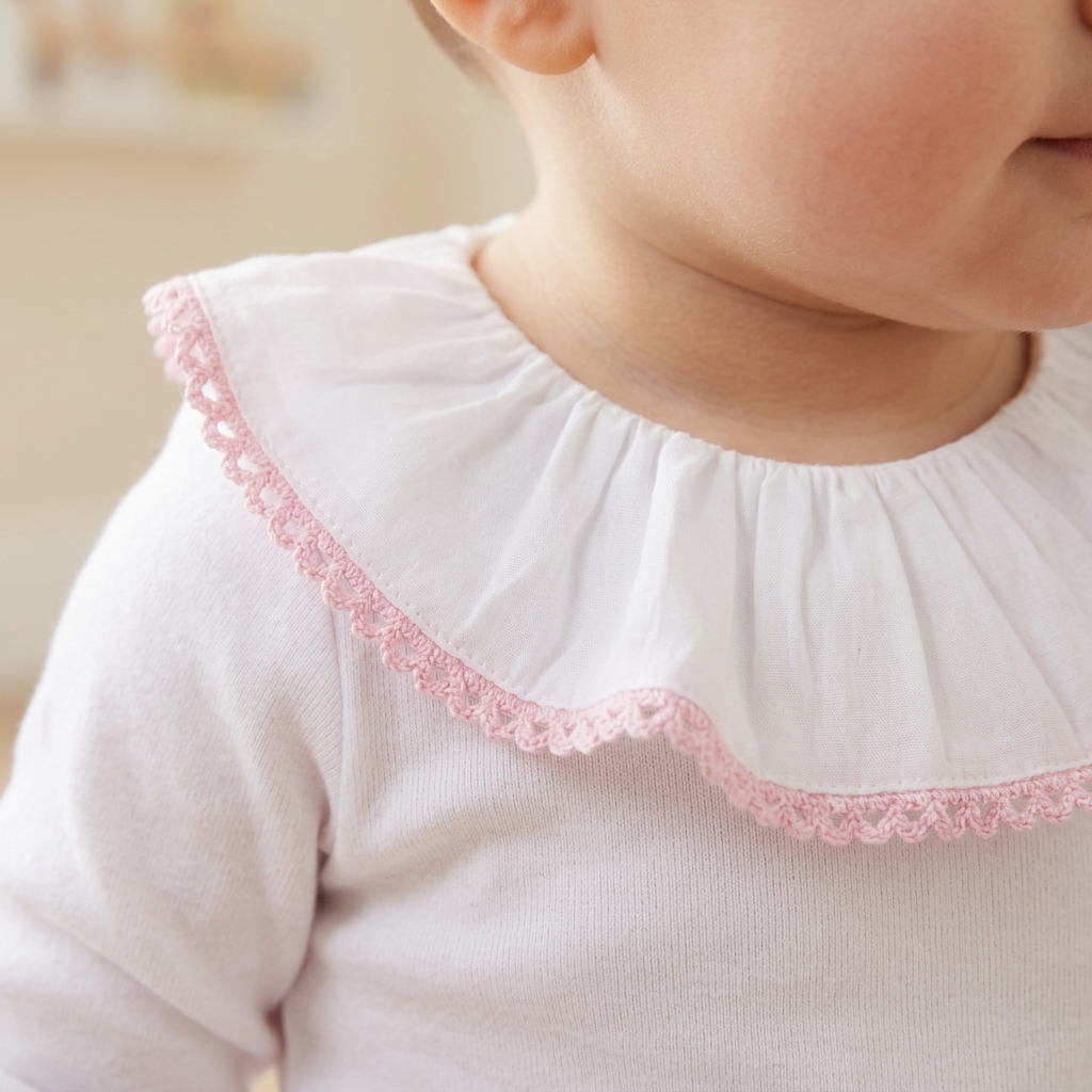 body long white pink
