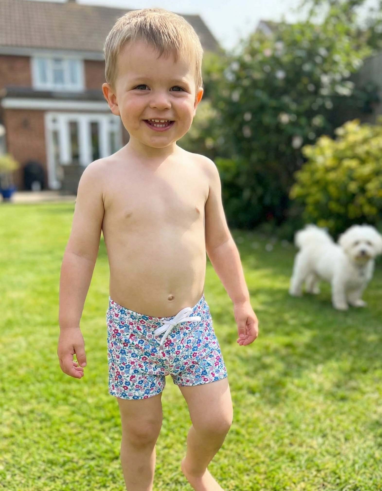 summer pattern bóxer lycra