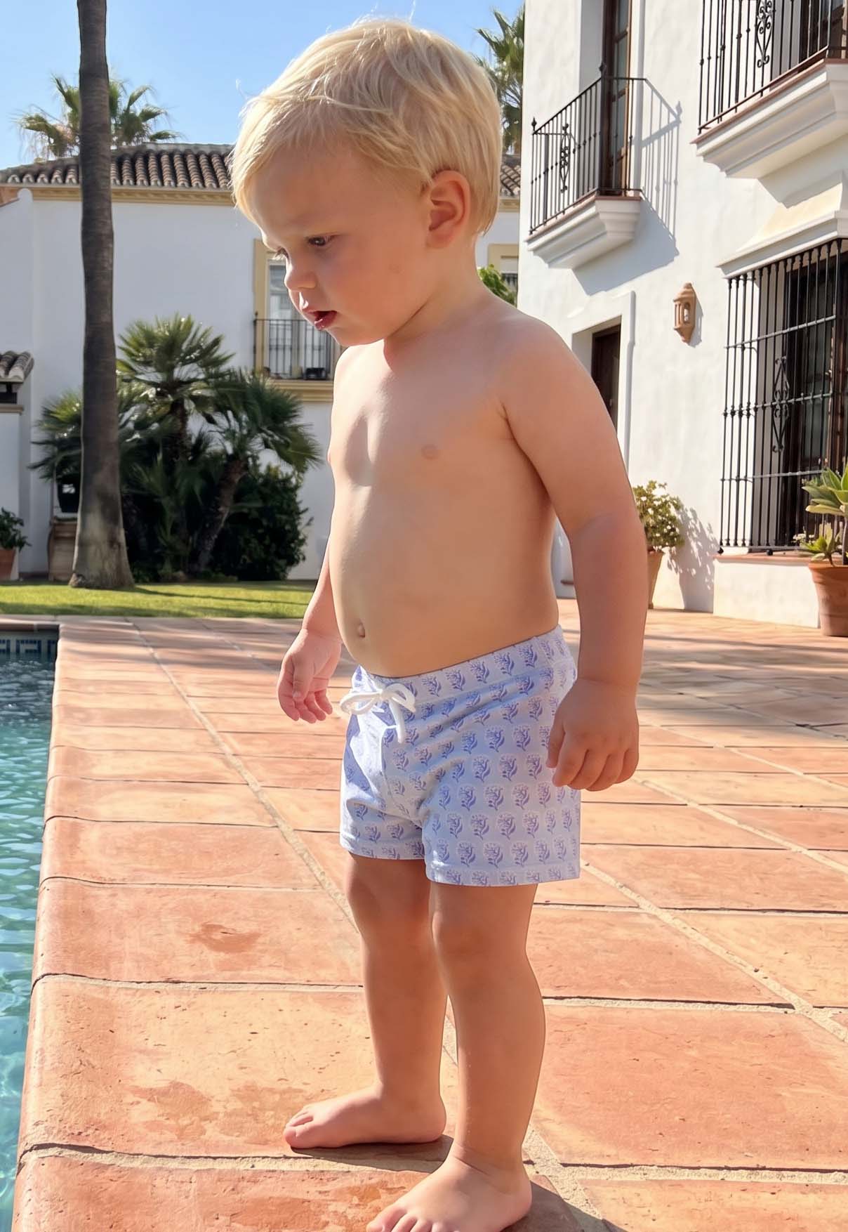 blue boxer baby