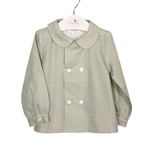 camisa cuadro verde