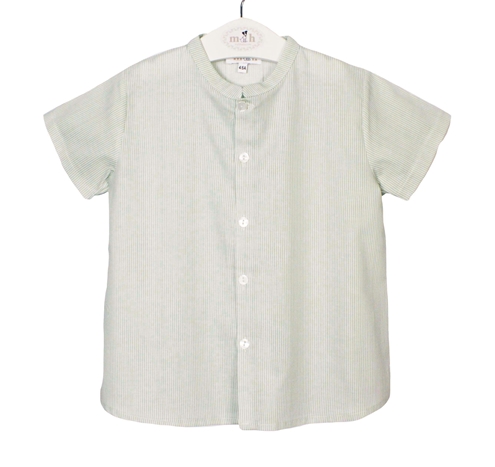 camisa mao mil rayas verde