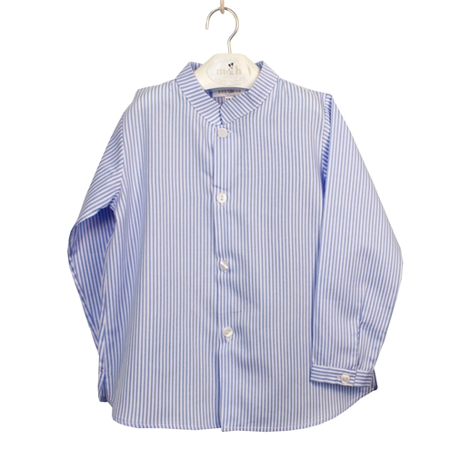 camisa mao rayas azules