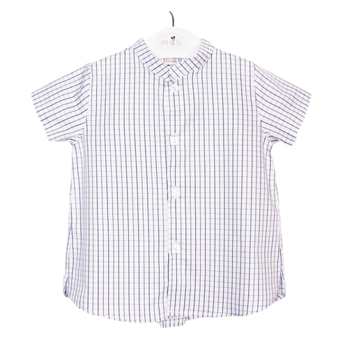 camisa niño cuadro verano