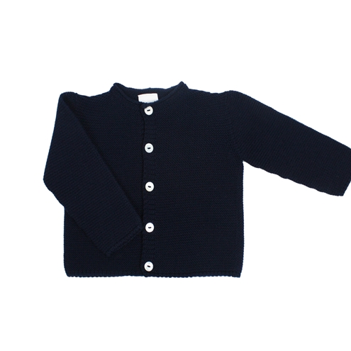 Navy blue buttons cardigan