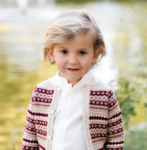 jacquard burgundy