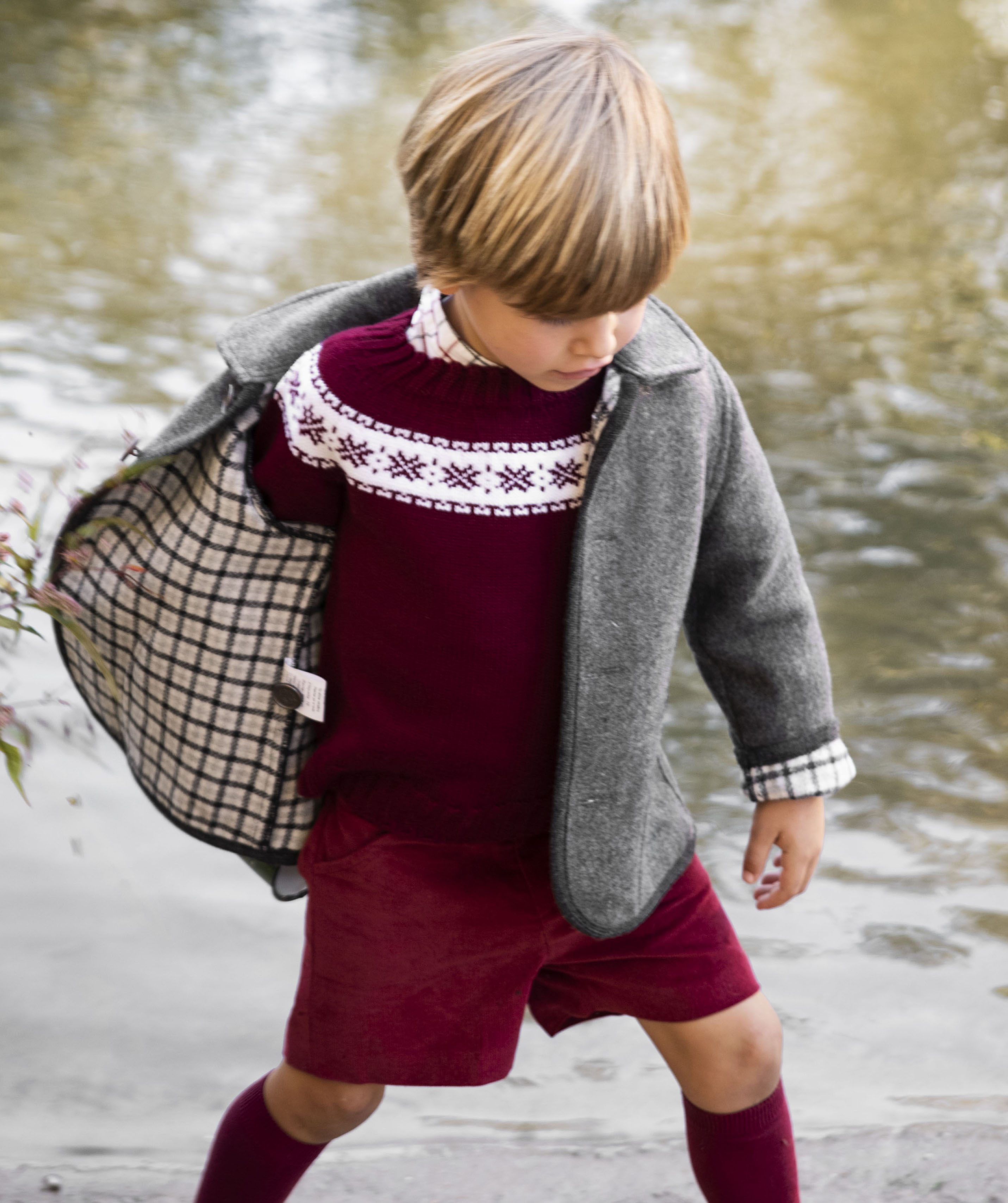 grey austriac coat