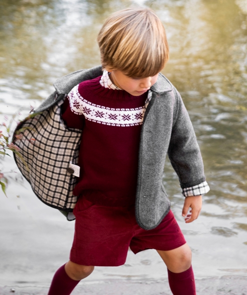 grey austriac coat