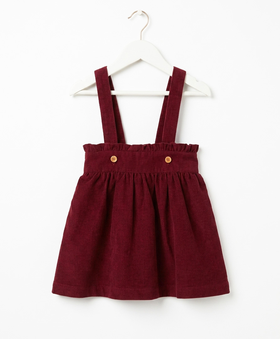 skirt burgundy