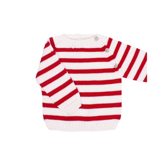 jersey marinero rojo blanco