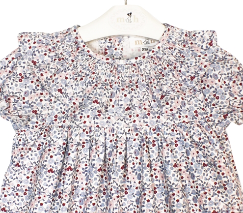 virginia baby dress burgundy