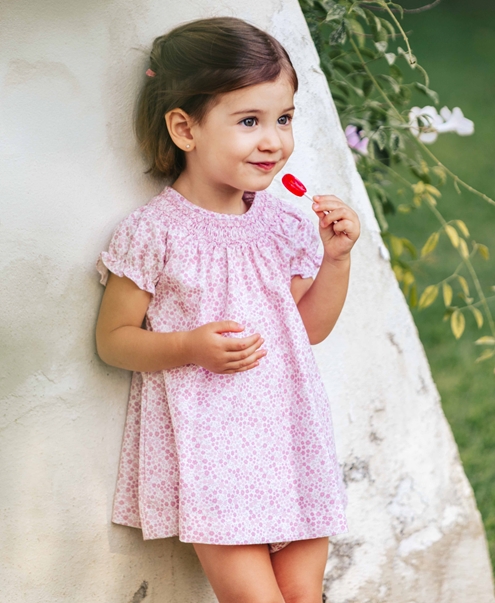 pink salito dress baby