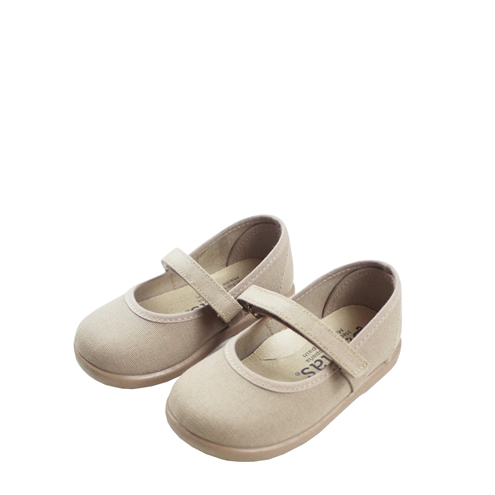 Mercedita beige canvas 