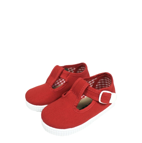 red shoes canvas