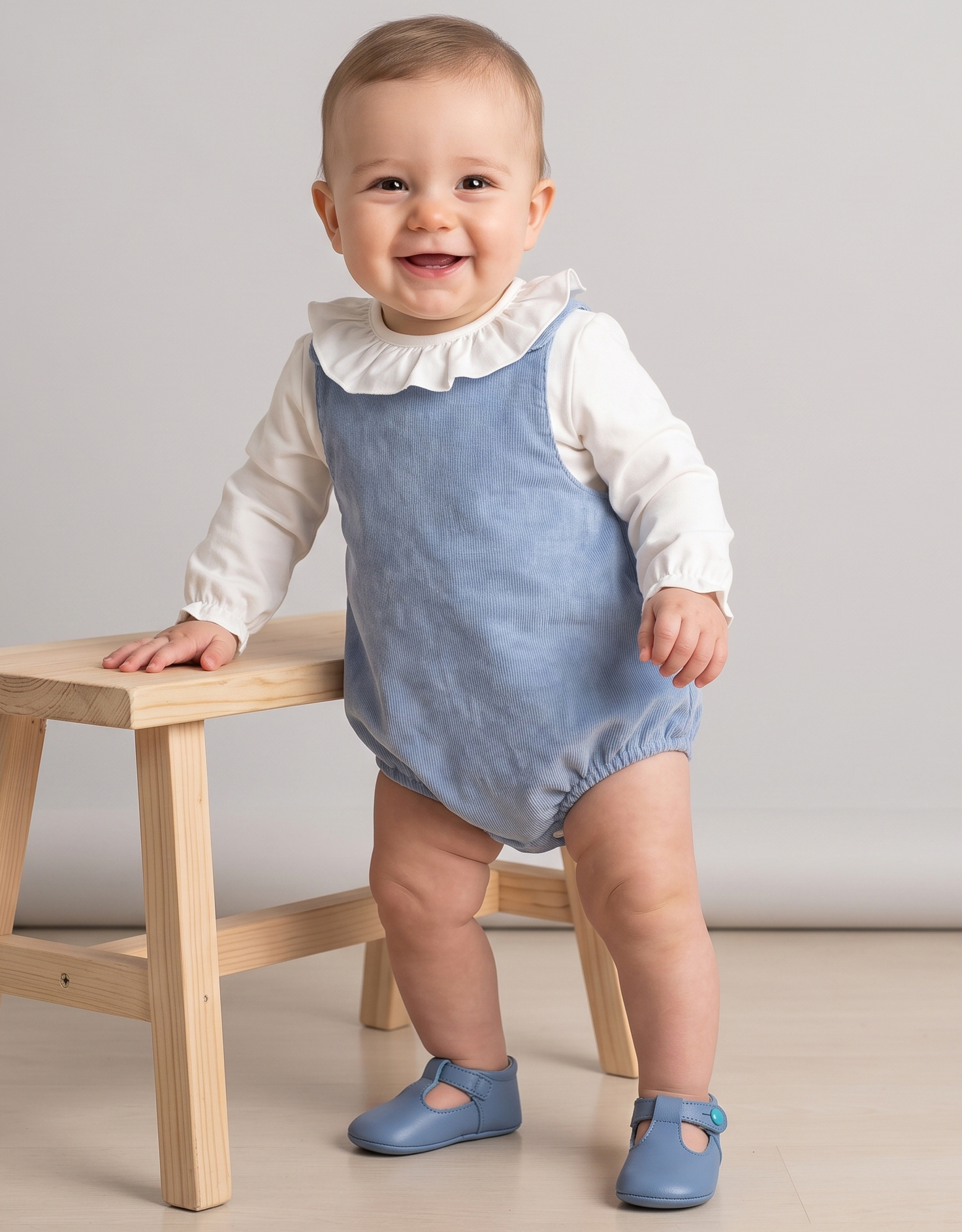 julio romper baby corduroy