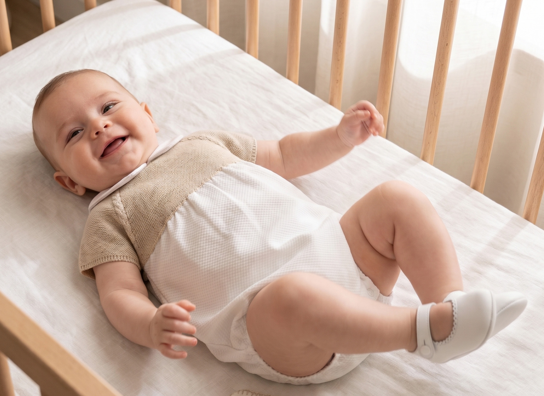 piqué fabric romper