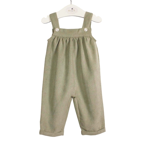 baby romper corduroy green