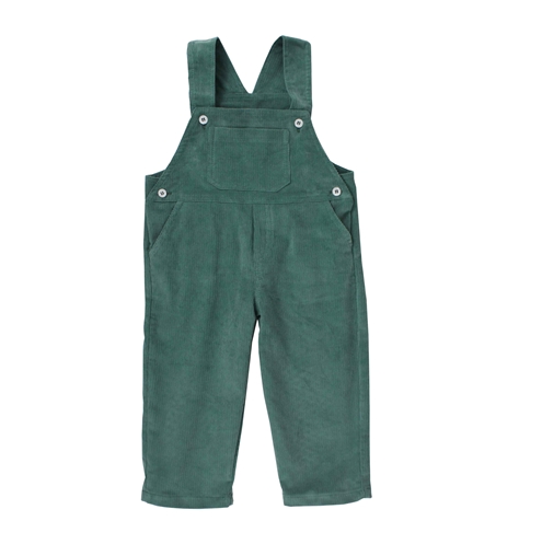 long corduroy romper green
