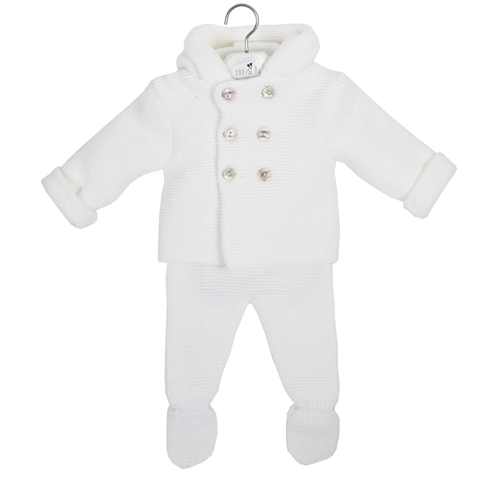 san Francisco knit two pieces white