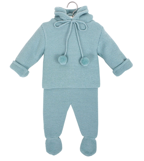 Green cable knitted San Francisco