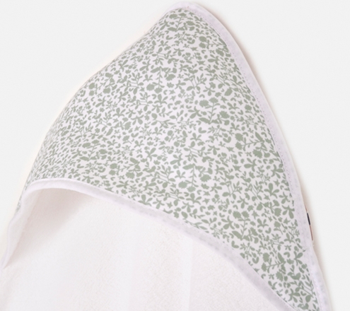 toalla estampado verde