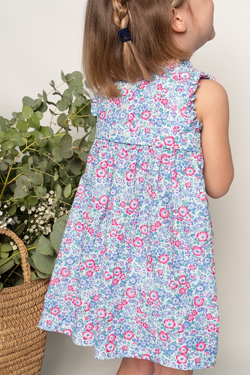 vestido alice rosa azul amelia