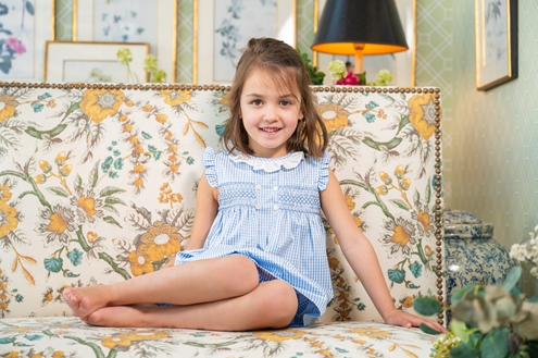 vestido azul inés