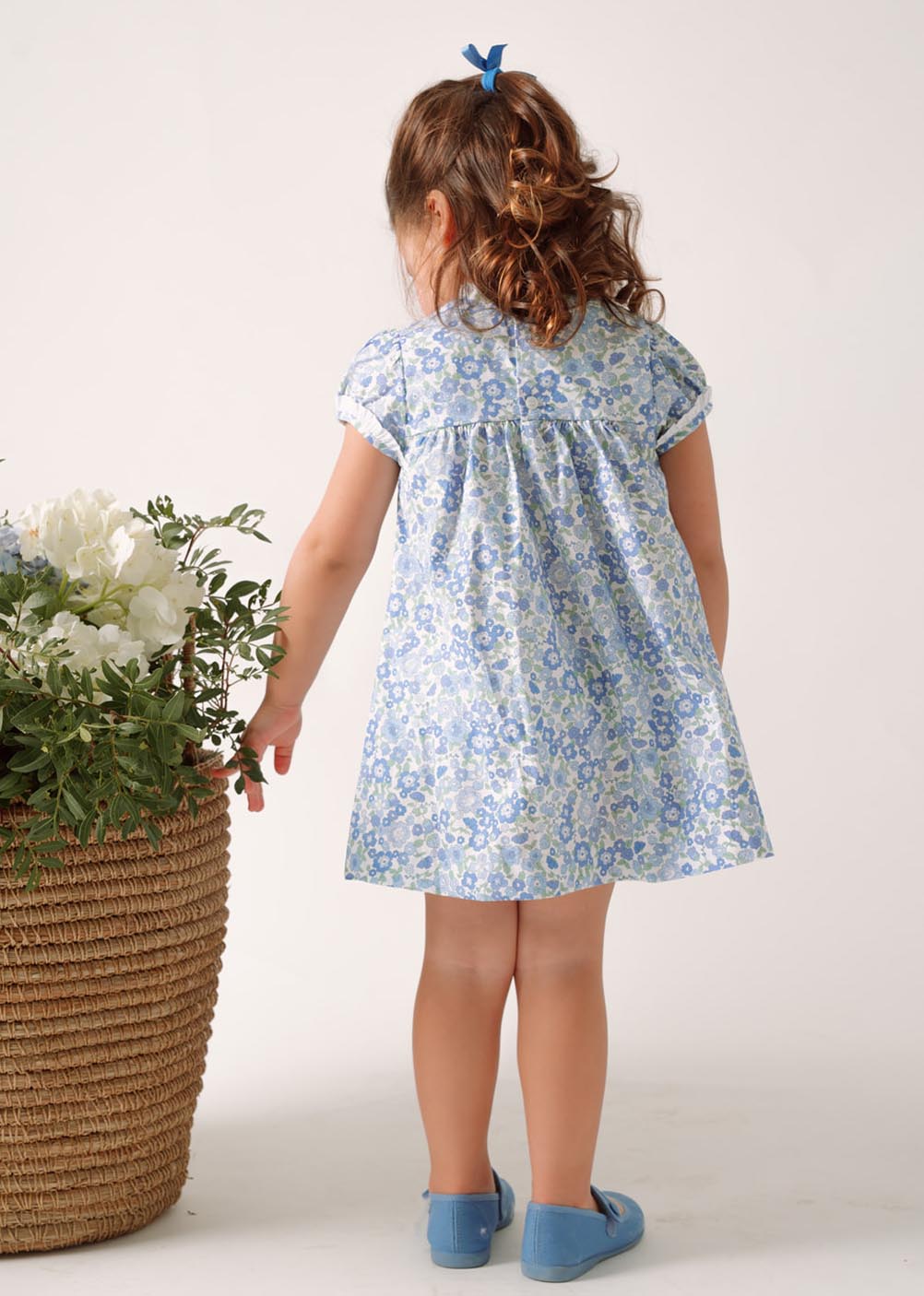 balmoral blue dress back