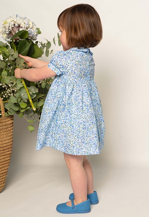 vestido elisa azul