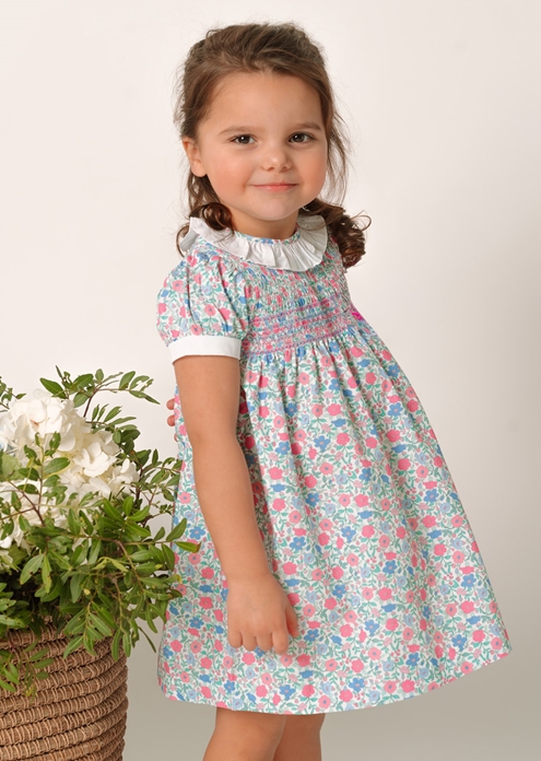 summer dress flavia pink