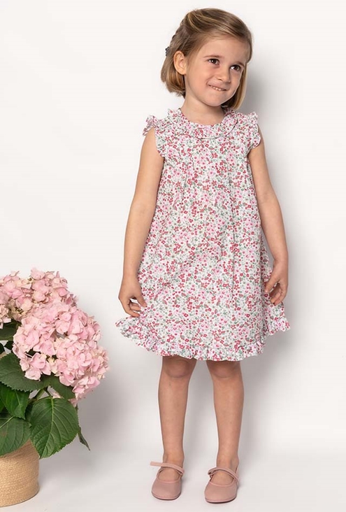 vestido rocio fucsia niña